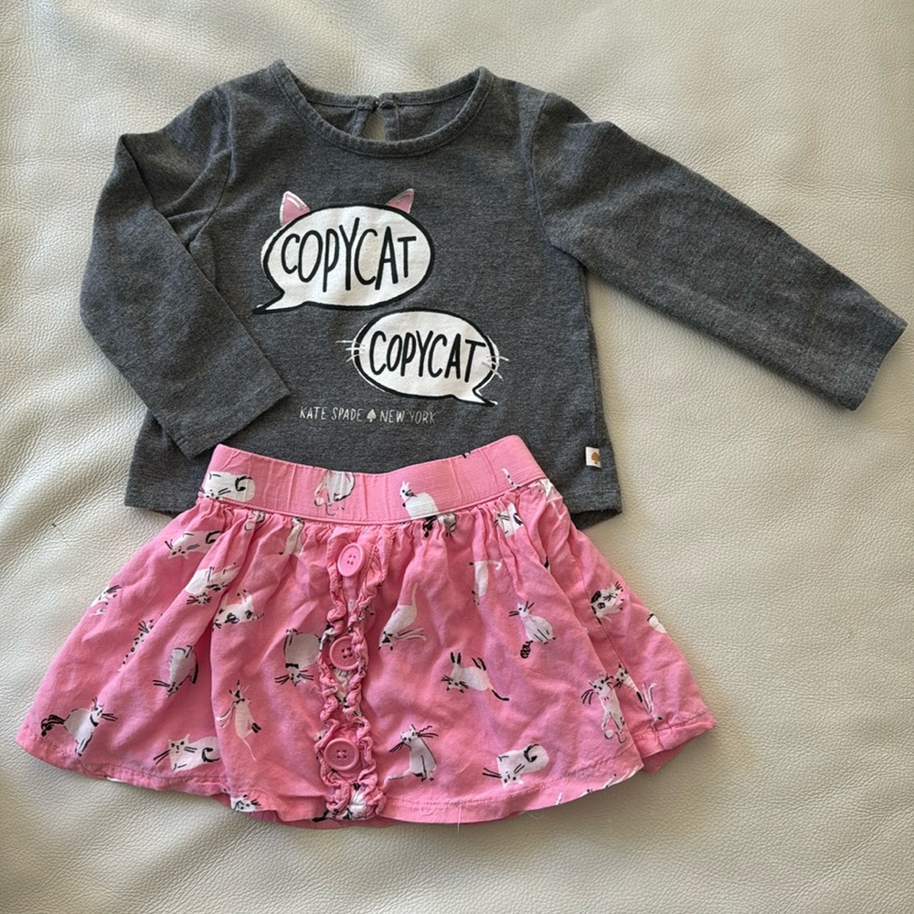 Kate Spade NY 2-Piece Copycat Skirt Set